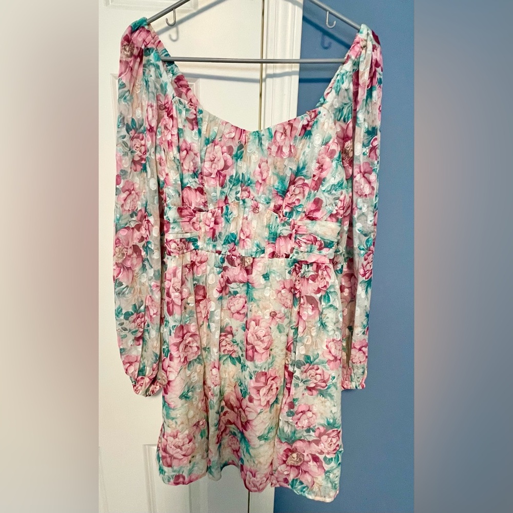 Express Floral Dress NWT